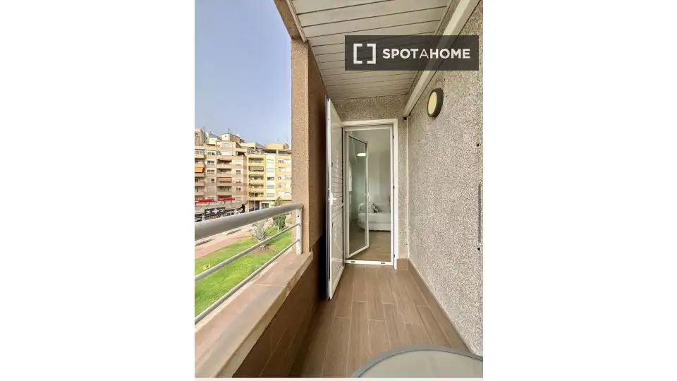 Terrasse von Wohnungen zur untervermieten in  Palma de Mallorca mit Klimaanlage, Terrasse und Möbliert