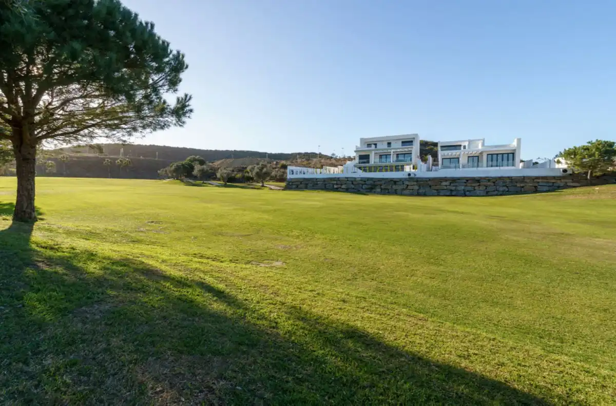 Vista exterior de Casa o chalet en venta en Mijas con Aire acondicionado, Jardín privado y Terraza