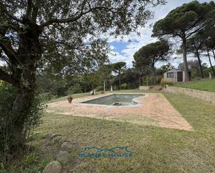 Swimming pool of Country house for sale in Tordera  with Private garden, Terrace and Swimming Pool