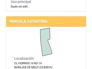 Terrenos y solares en venta en Calle Hornos