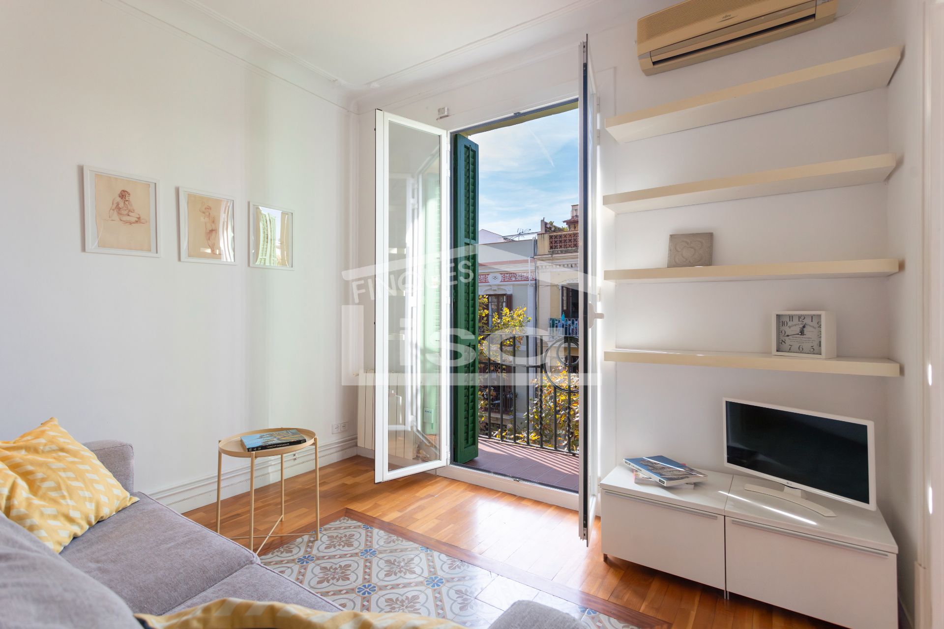 Dormitori de Pis en venda en  Barcelona Capital amb Aire condicionat, Calefacció i Parquet