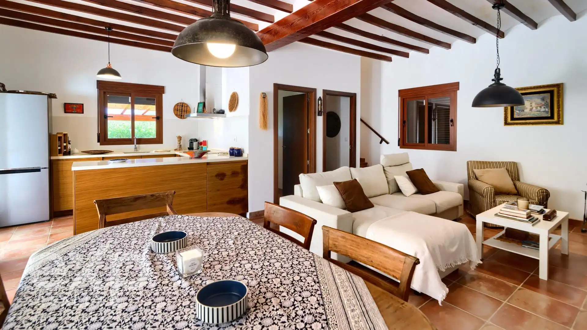 Sala de estar de Casa o chalet en venta en Parcent con Jardín privado, Terraza y Trastero