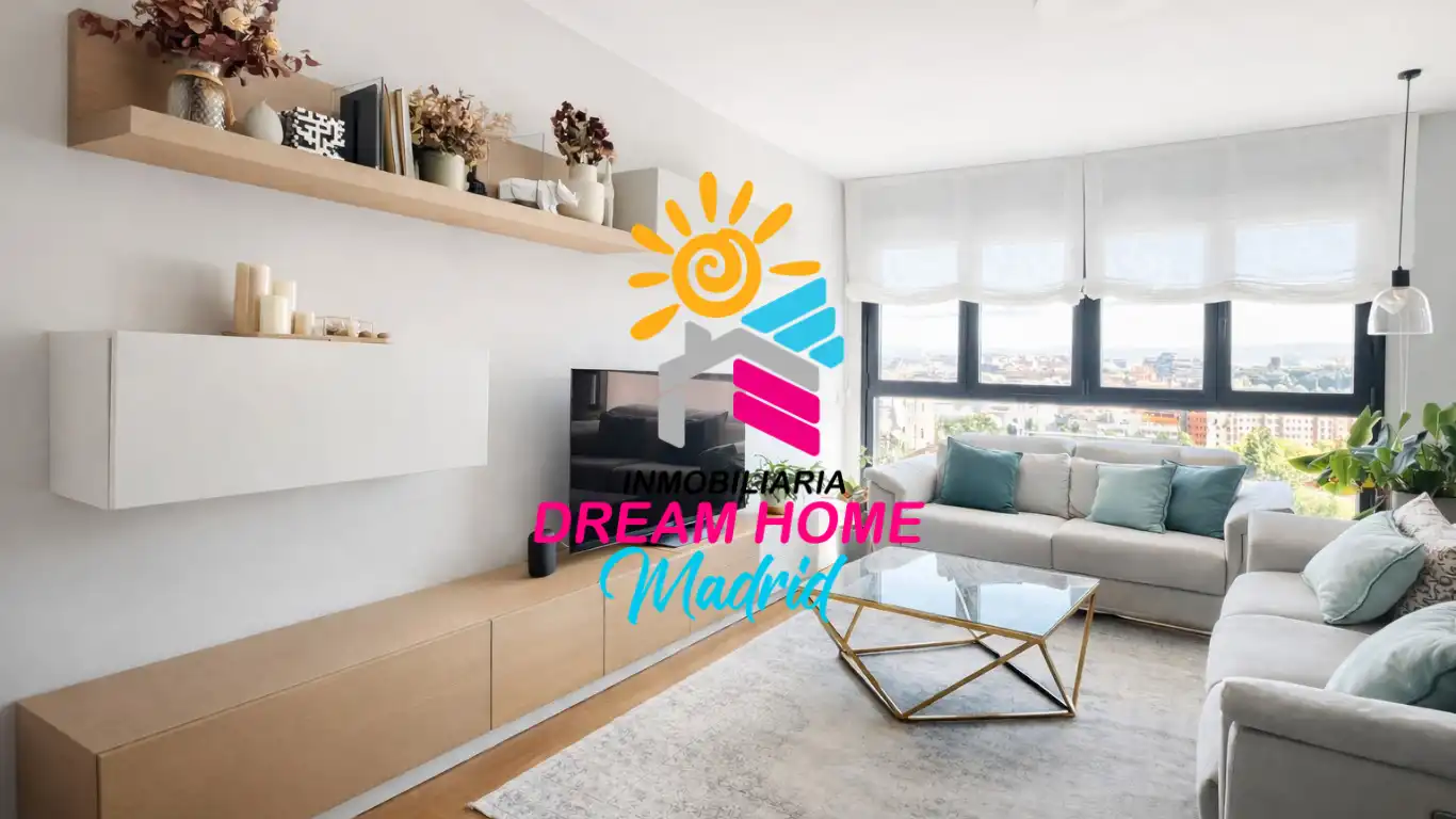 Wohnzimmer von Wohnung zum Verkauf in Madrid mit Klimaanlage, Möbliert und Internet