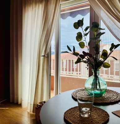 Balcony of Flat for sale in Ascó  with Air Conditioner