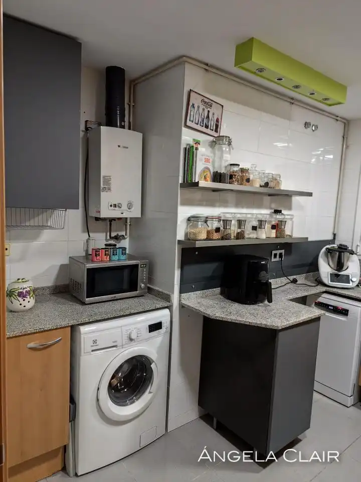 Cocina de Piso en venta en Barcelona con Aire acondicionado, Calefacción y Parquet