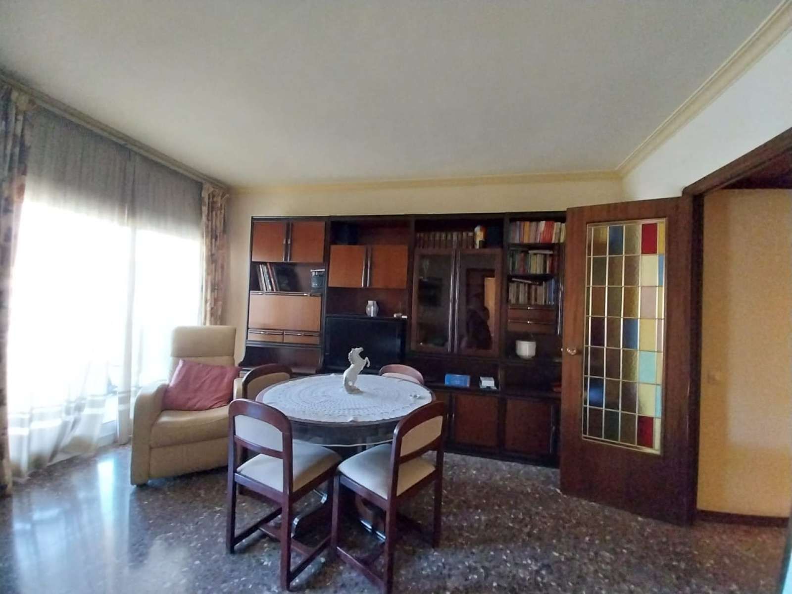 Sala d'estar de Apartament per a compartir en  Barcelona Capital amb Aire condicionat, Calefacció i Terrassa