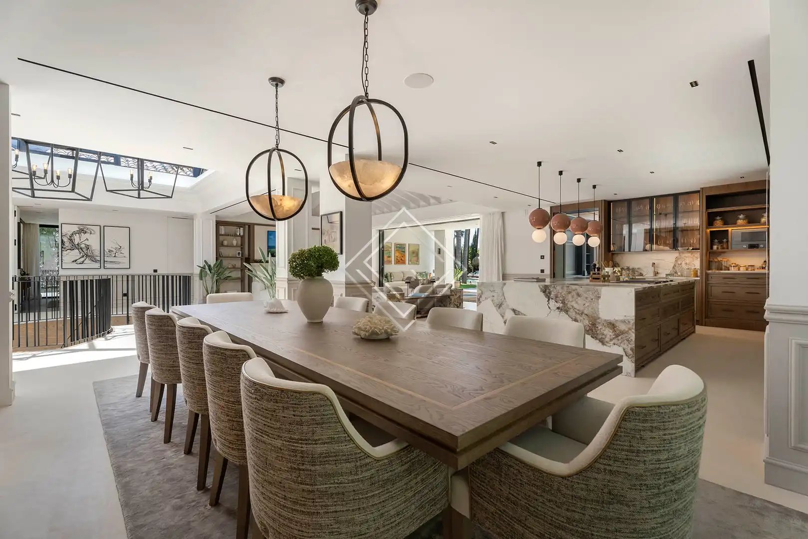 Comedor de Casa o chalet en venta en Marbella con Aire acondicionado, Jardín privado y Terraza