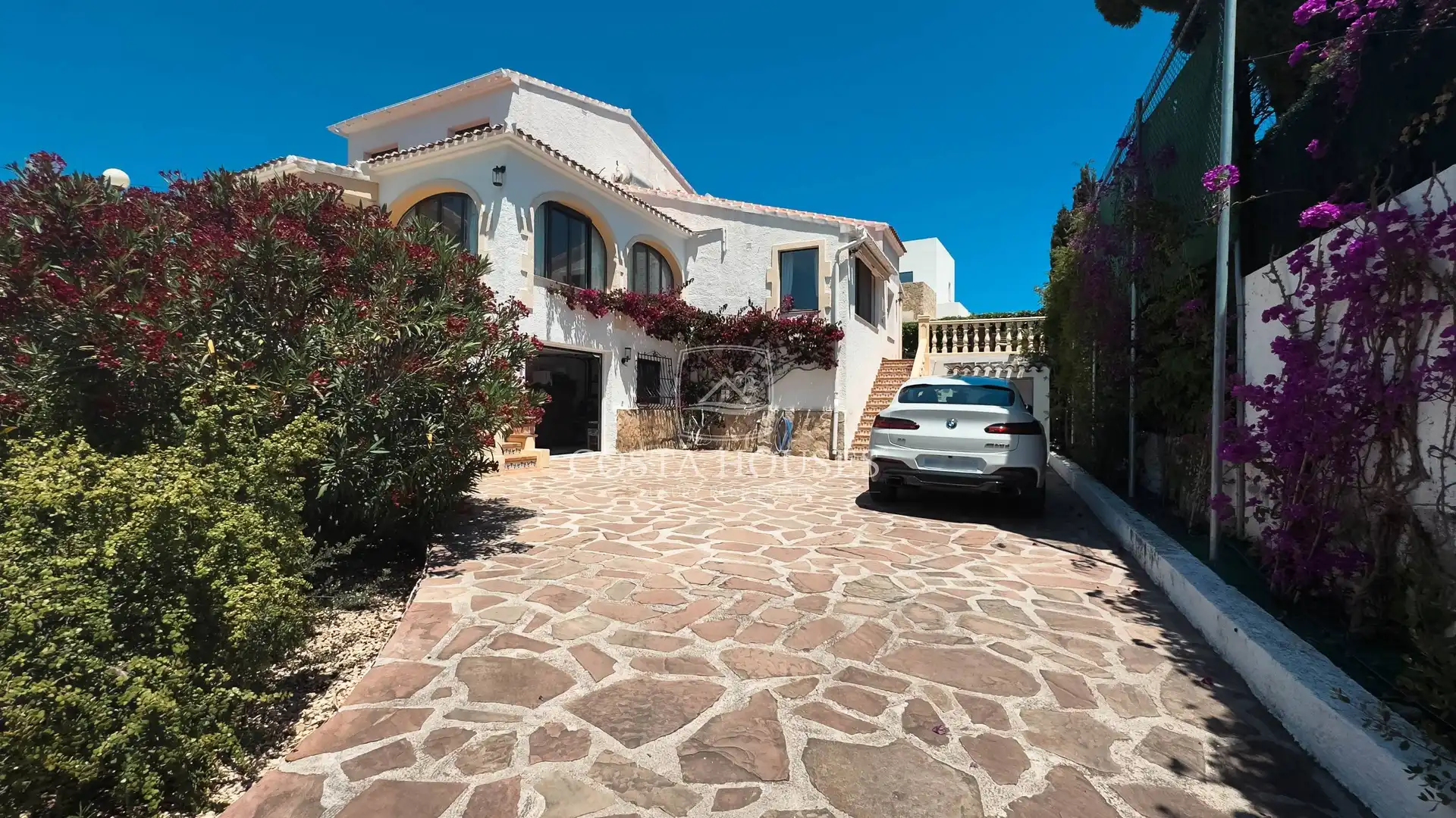 Exterior view of Houses for sale in Jávea / Xàbia  with Air Conditioner, Private garden and Terrace