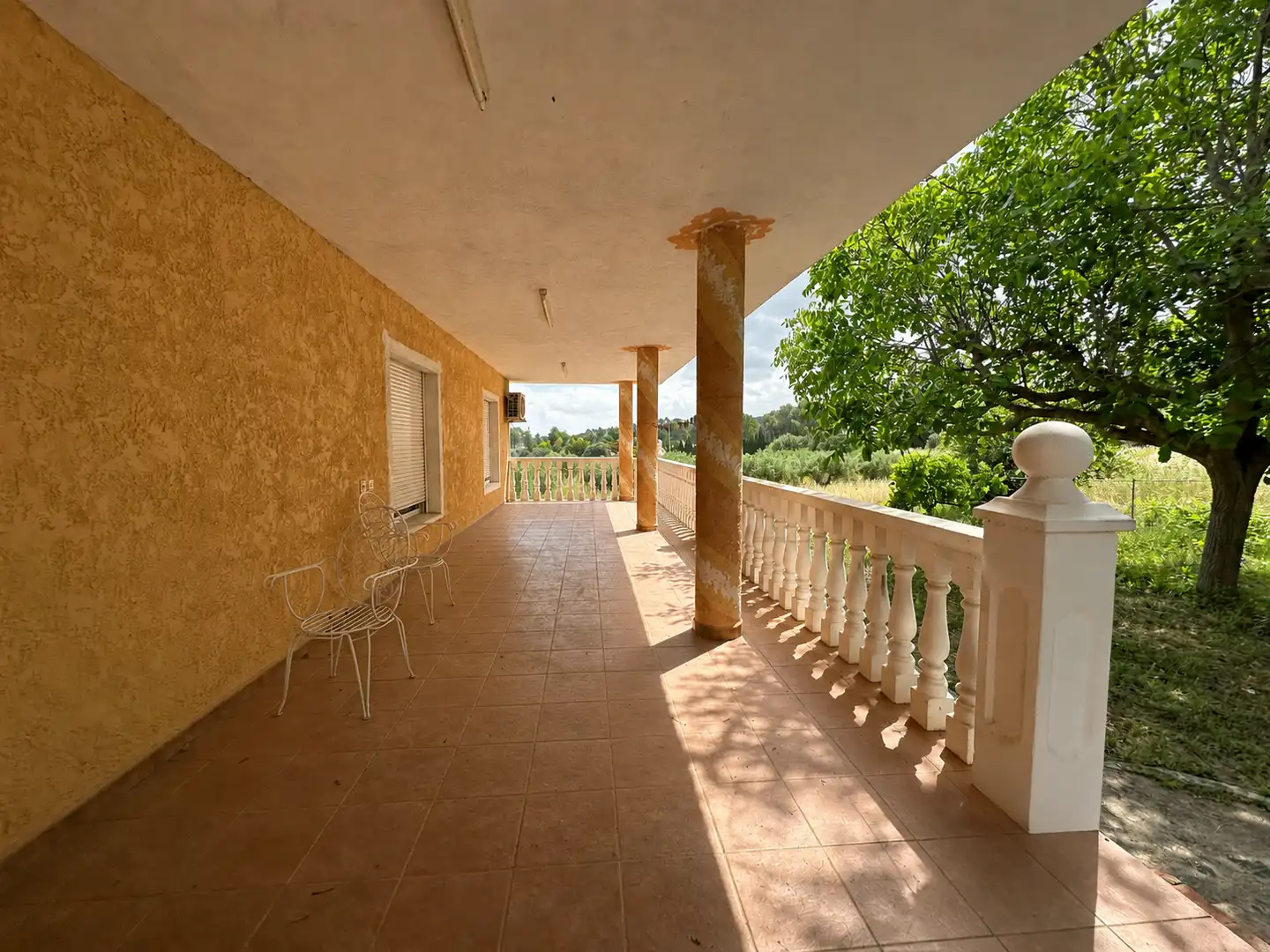 Terrasse von Haus oder Chalet zum Verkauf in Ontinyent mit Klimaanlage, Heizung und Privatgarten
