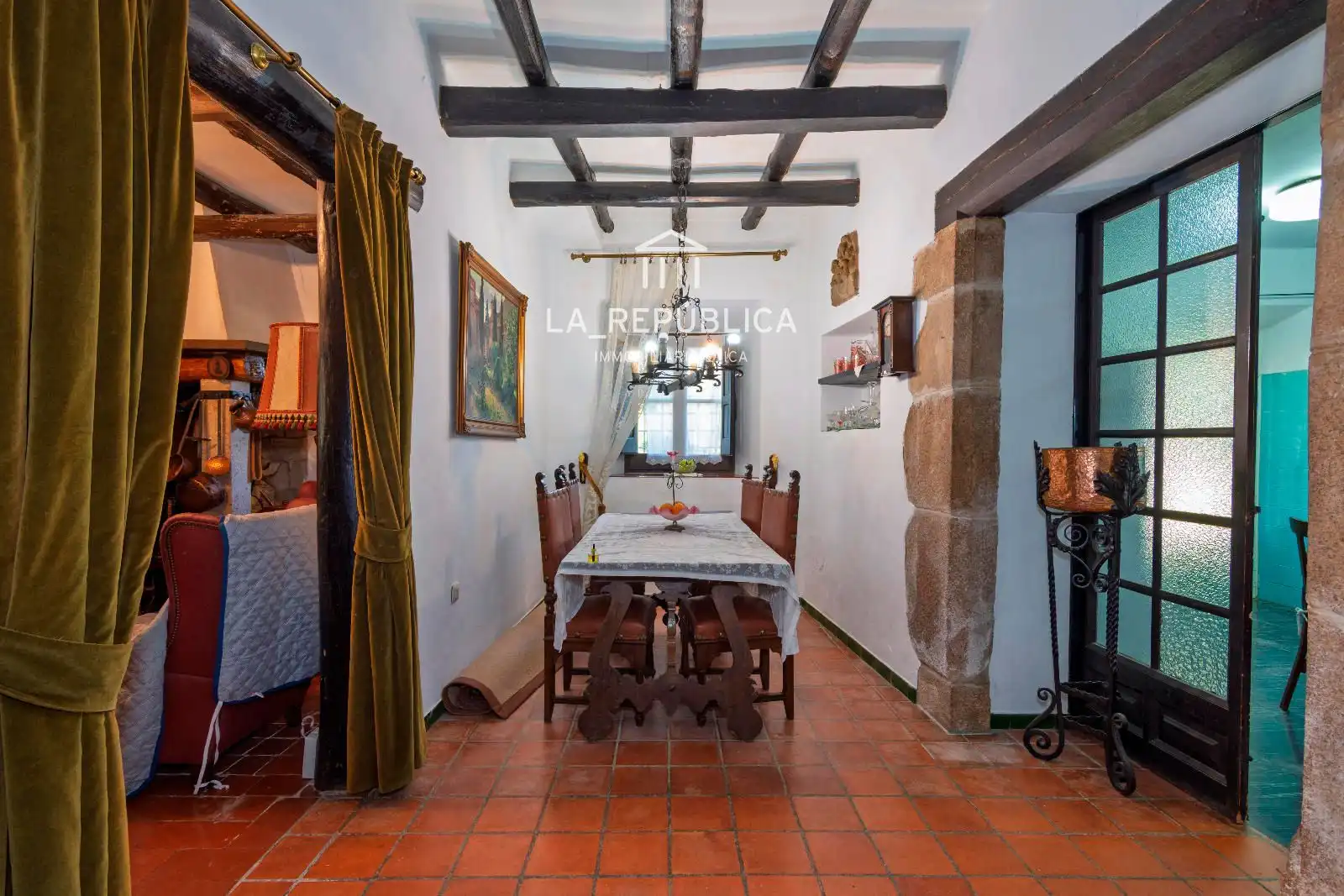 Comedor de Casa o chalet en venta en Sils con Calefacción, Jardín privado y Terraza