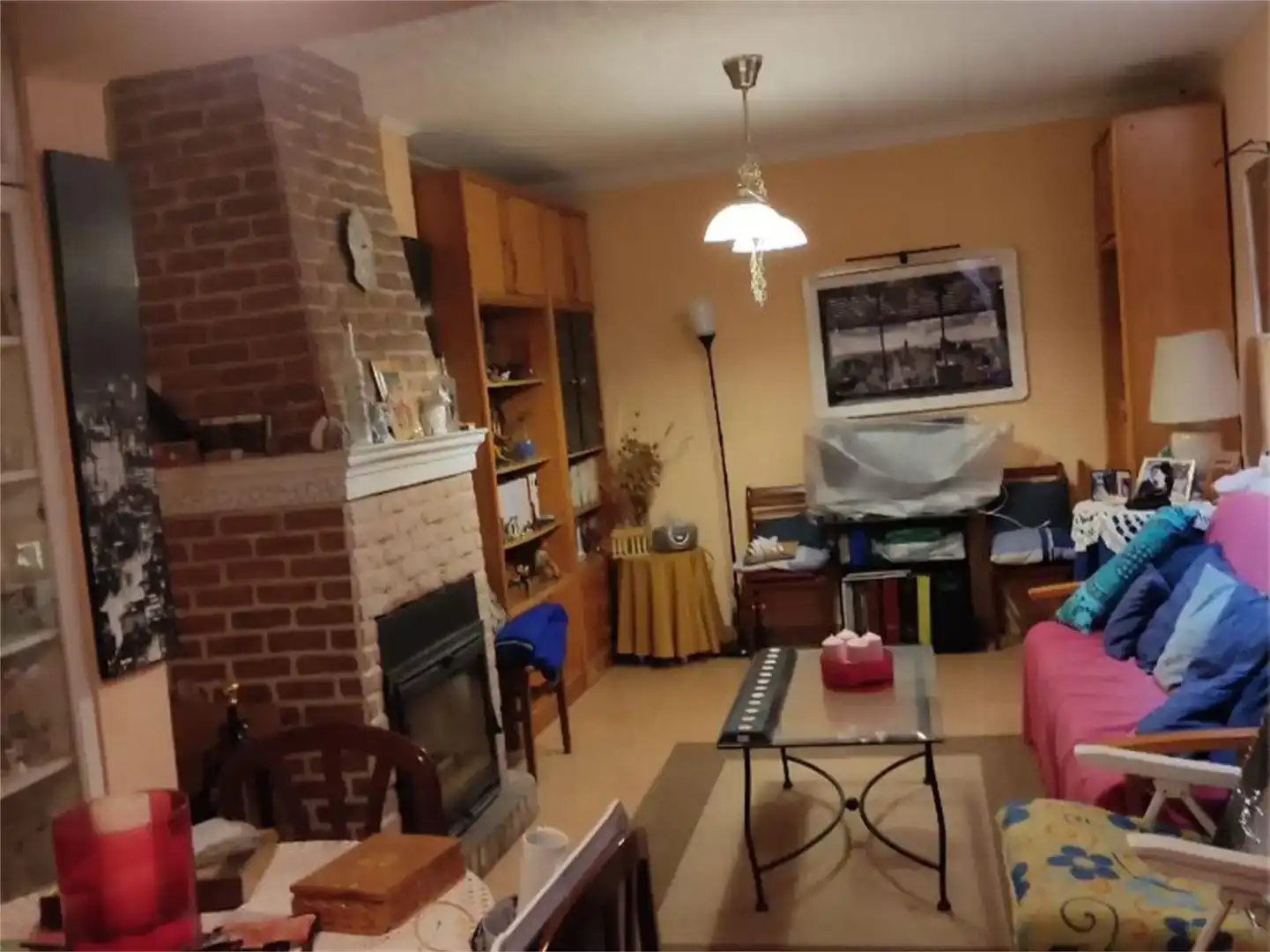 Sala de estar de Casa adosada en venta en Pinarejo con Trastero y Amueblado