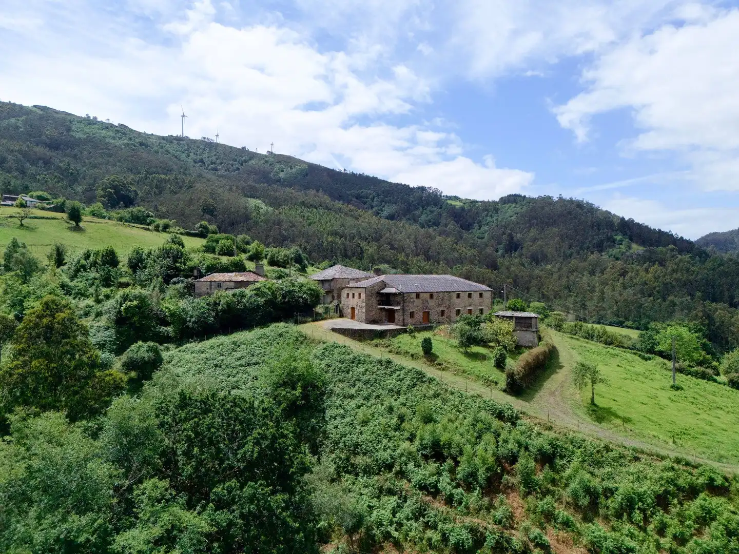Vista exterior de Casa o chalet en venta en Ourol, Lugo