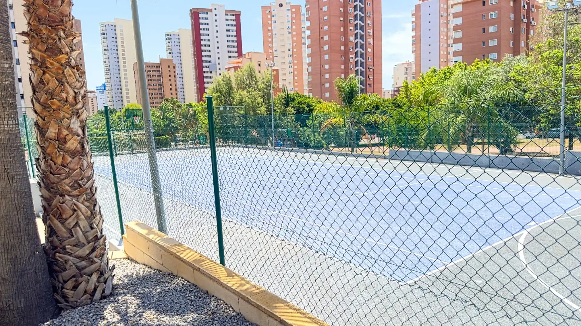 Exterior view of Flat for sale in Benidorm  with Air Conditioner, Furnished and Community pool