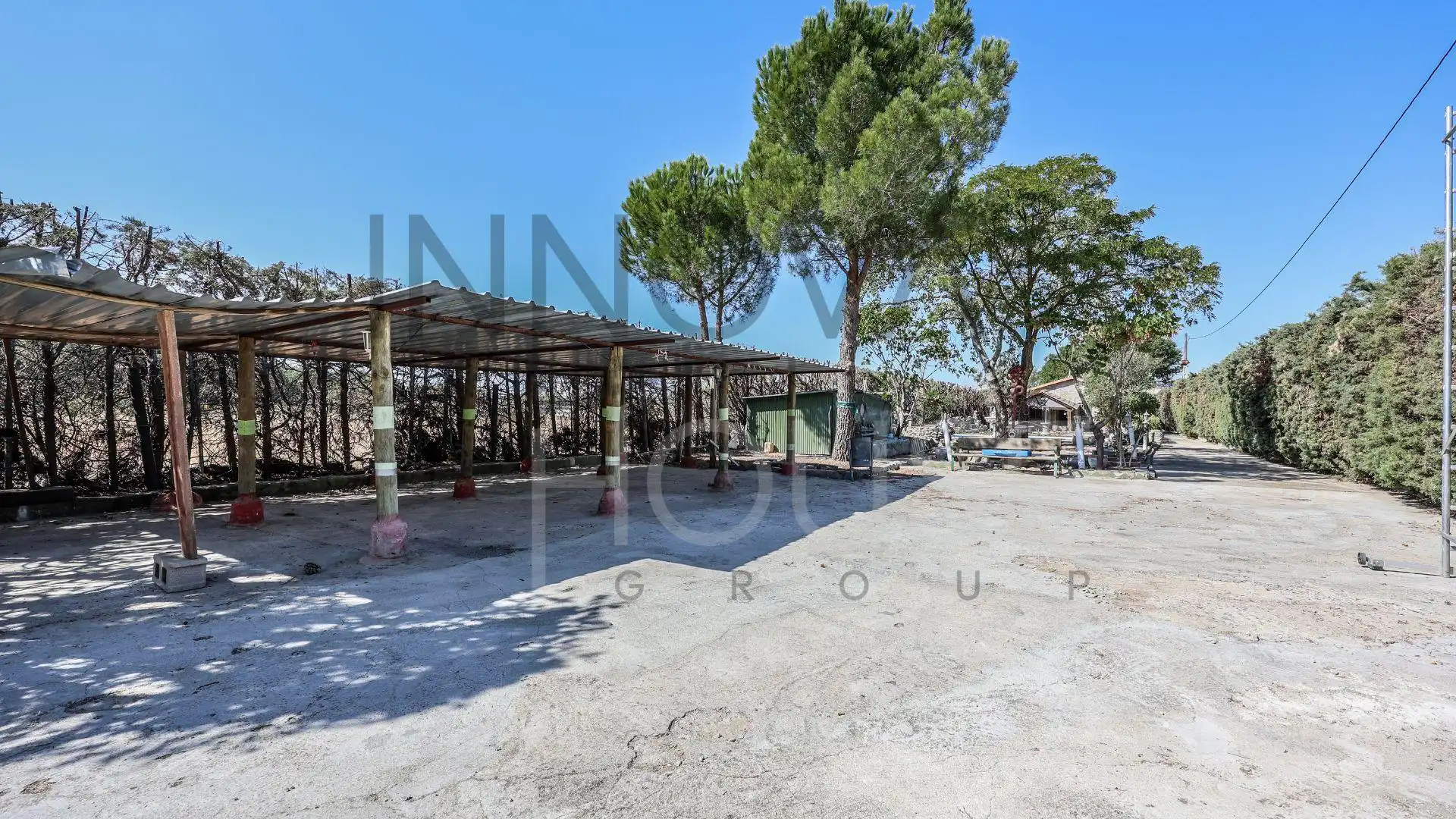 Terrassa de Casa o xalet en venda en Talamanca de Jarama amb Jardí privat, Terrassa i Piscina