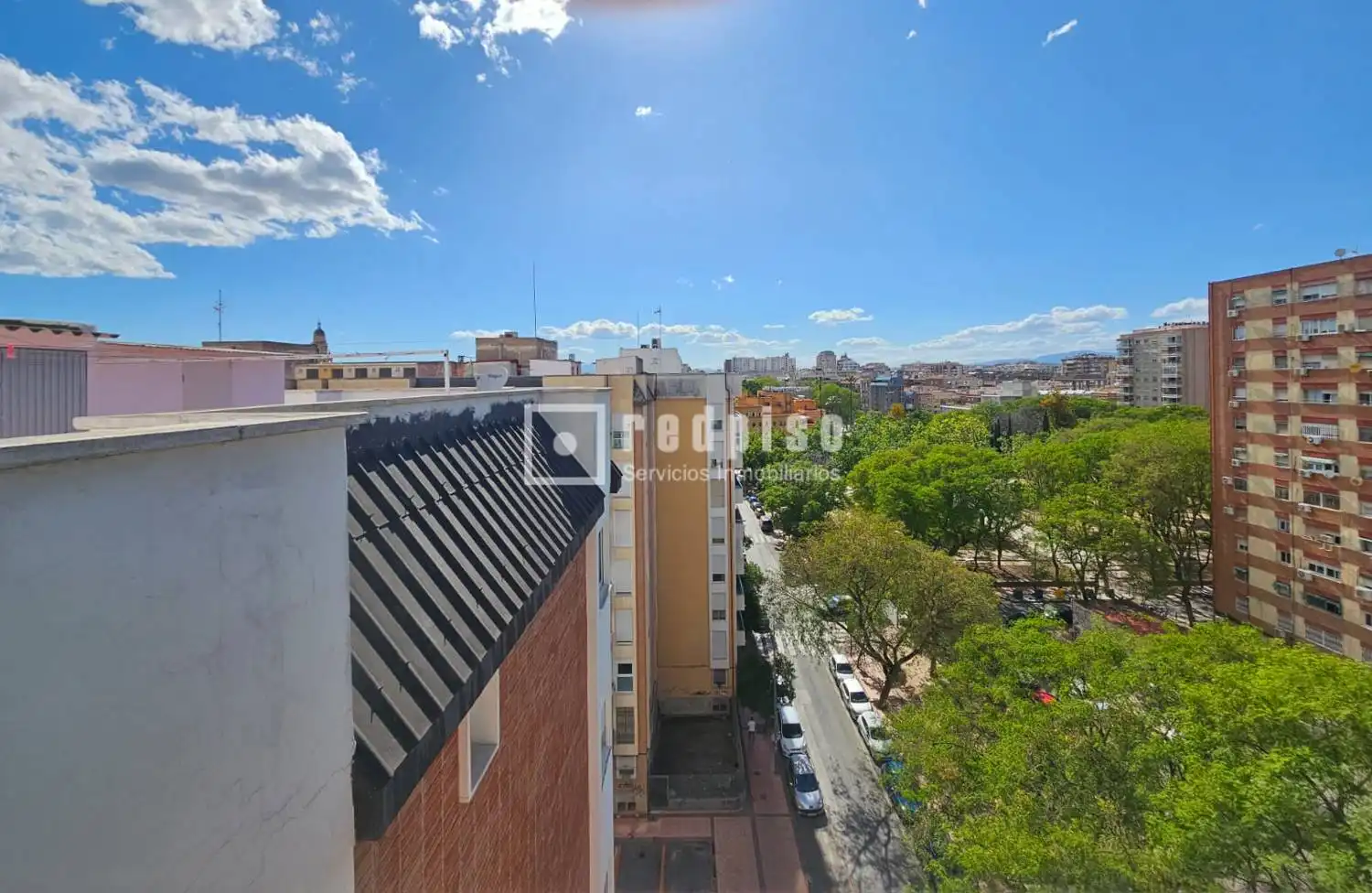 Vista exterior de Pis en venda en Murcia amb Aire condicionat, Terrassa i Traster