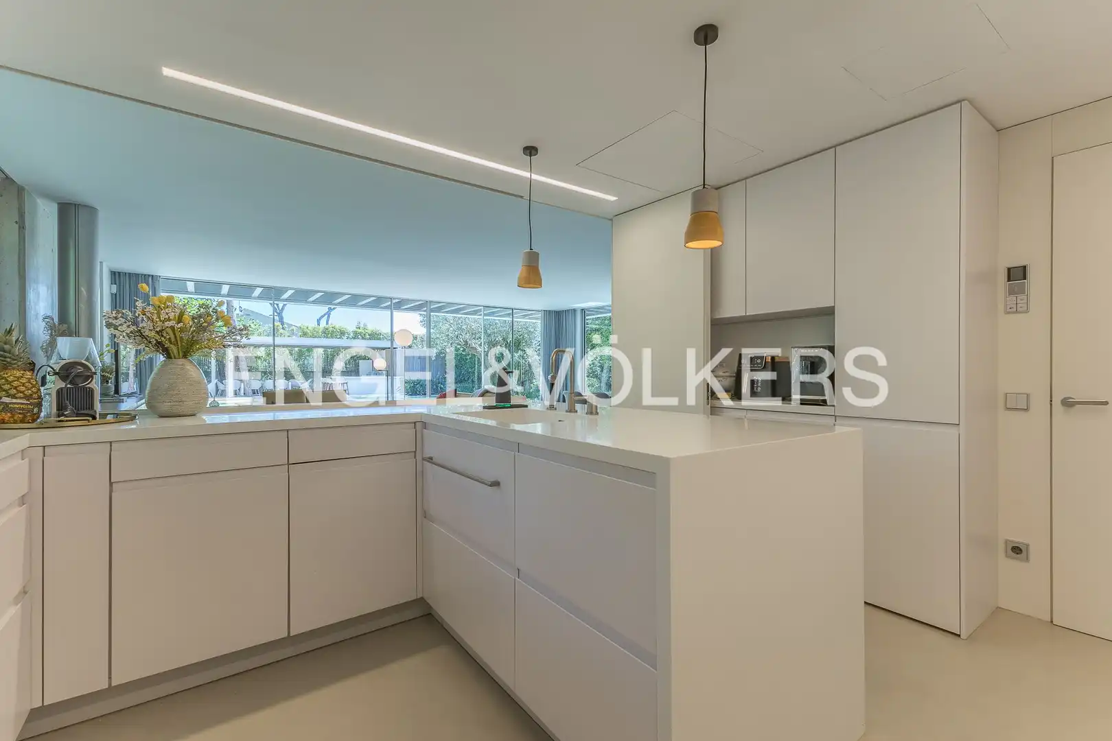 Kitchen of Houses for rent in Castelldefels  with Air Conditioner, Heating and Private garden