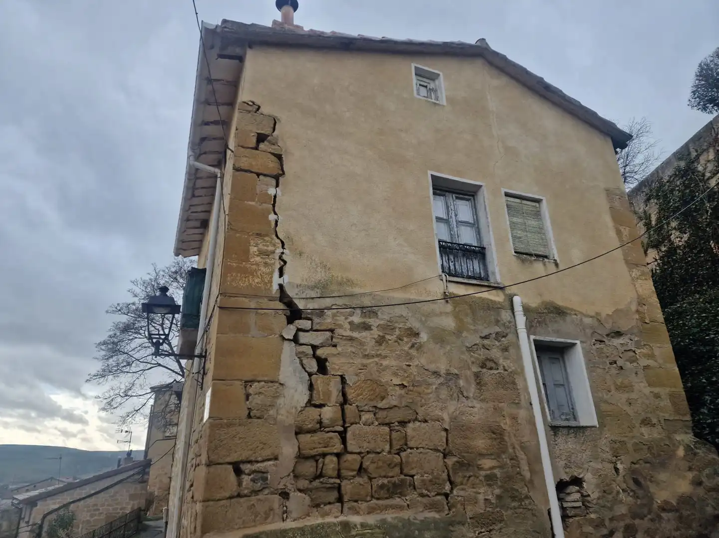Vista exterior de Casa adosada en venda en Treviana