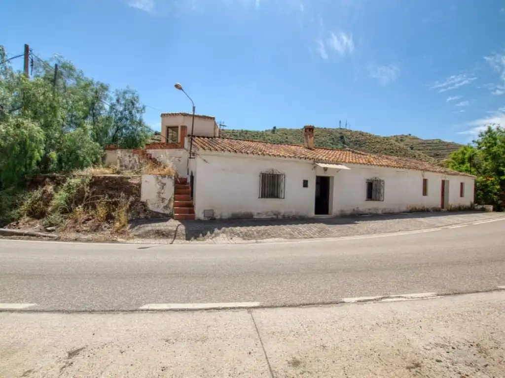 Exterior view of Houses for sale in Viñuela  with Terrace
