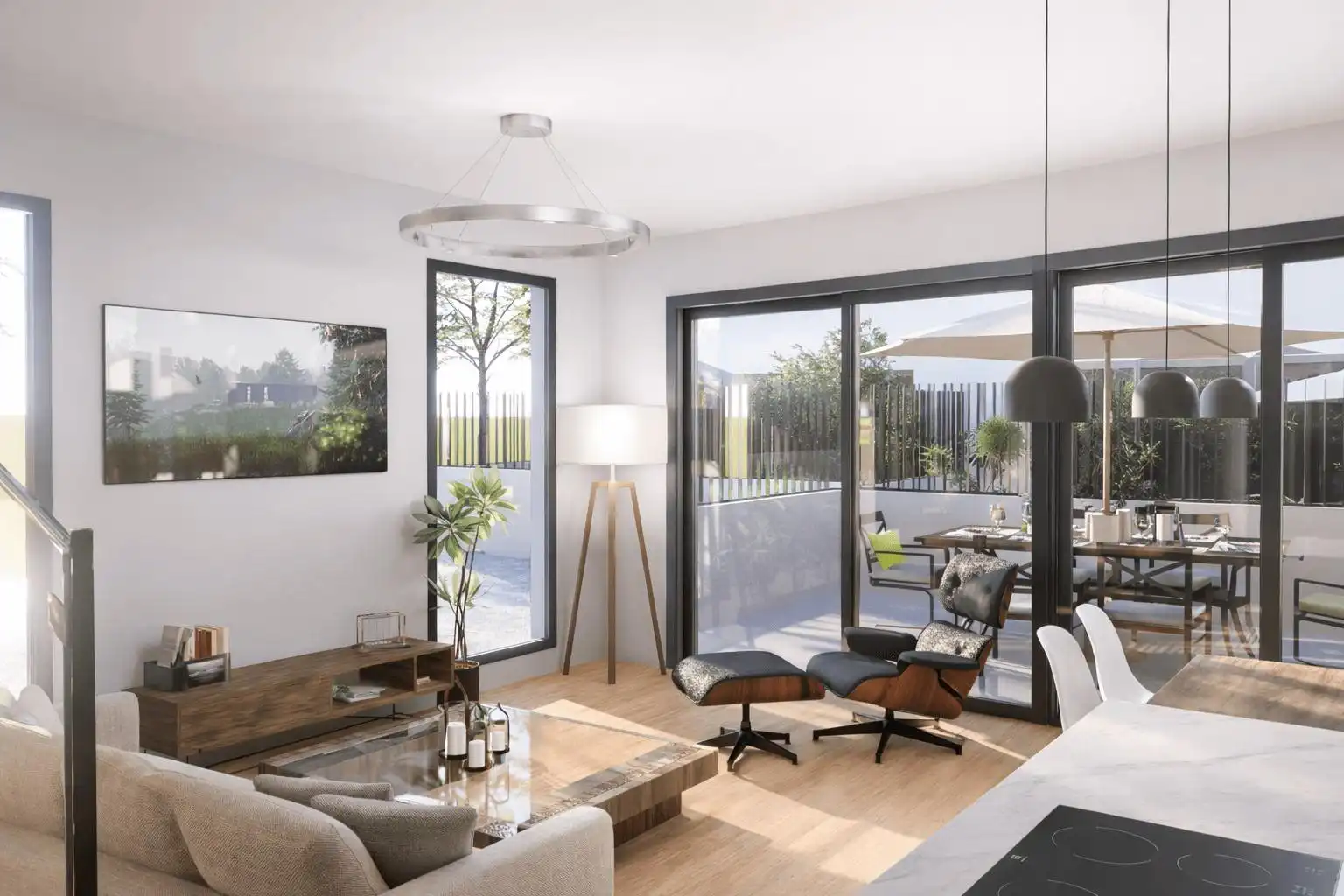 Living room of Detached homes for sale in Massamagrell  with Air Conditioner, Heating and Terrace