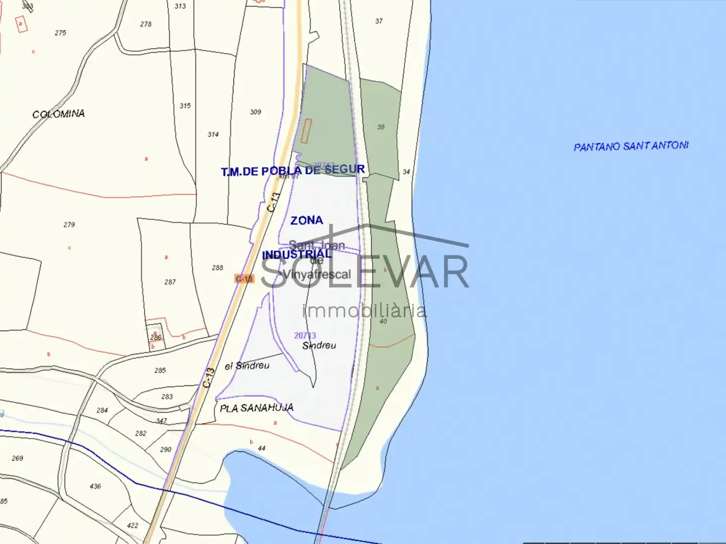 Residencial en venta en La Pobla de Segur