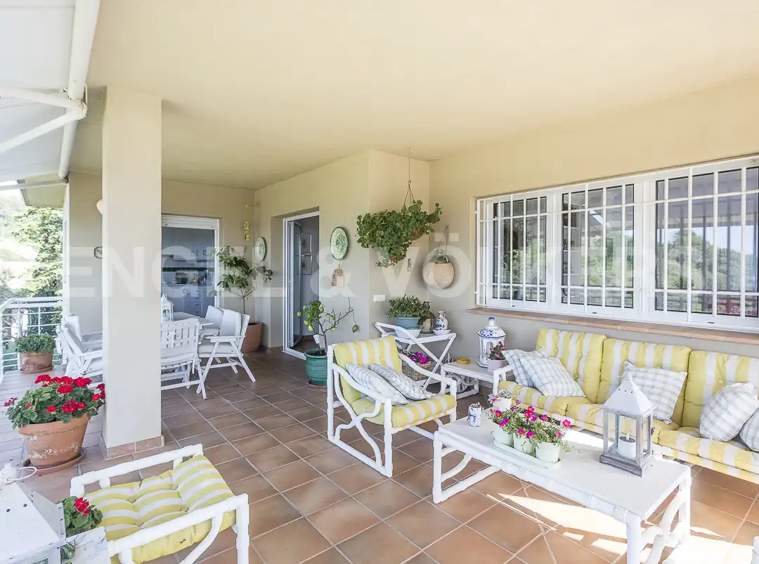 Terrassa de Casa o xalet en venda en Moià amb Aire condicionat, Calefacció i Jardí privat