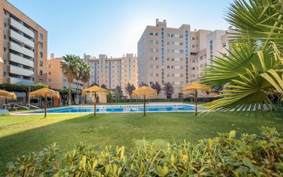 Swimming pool of Flat for sale in  Granada Capital  with Heating, Storage room and Community pool