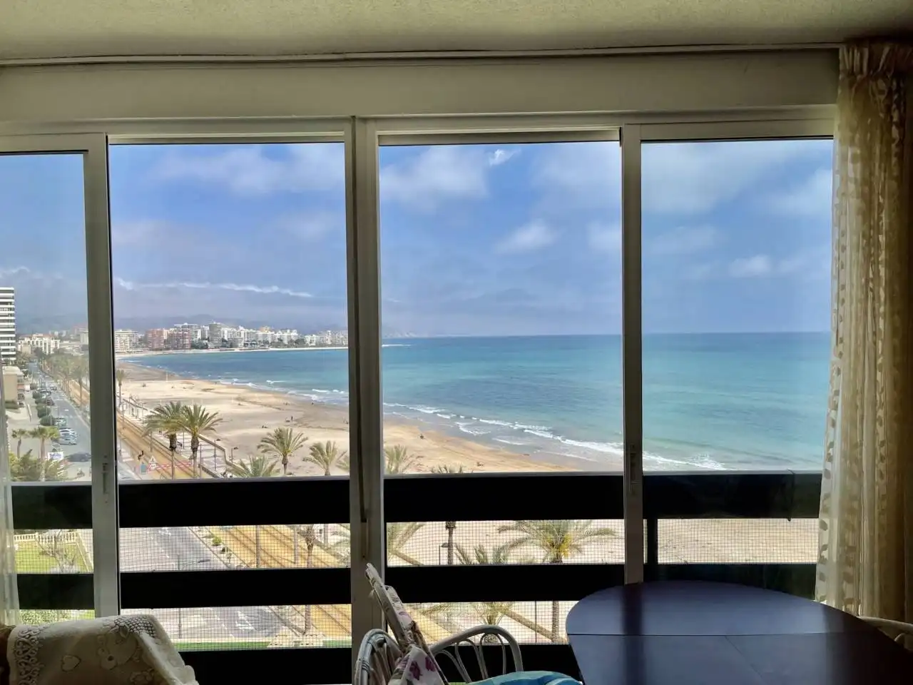 Bedroom of Flat for rent in El Campello  with Terrace, Furnished and Community pool