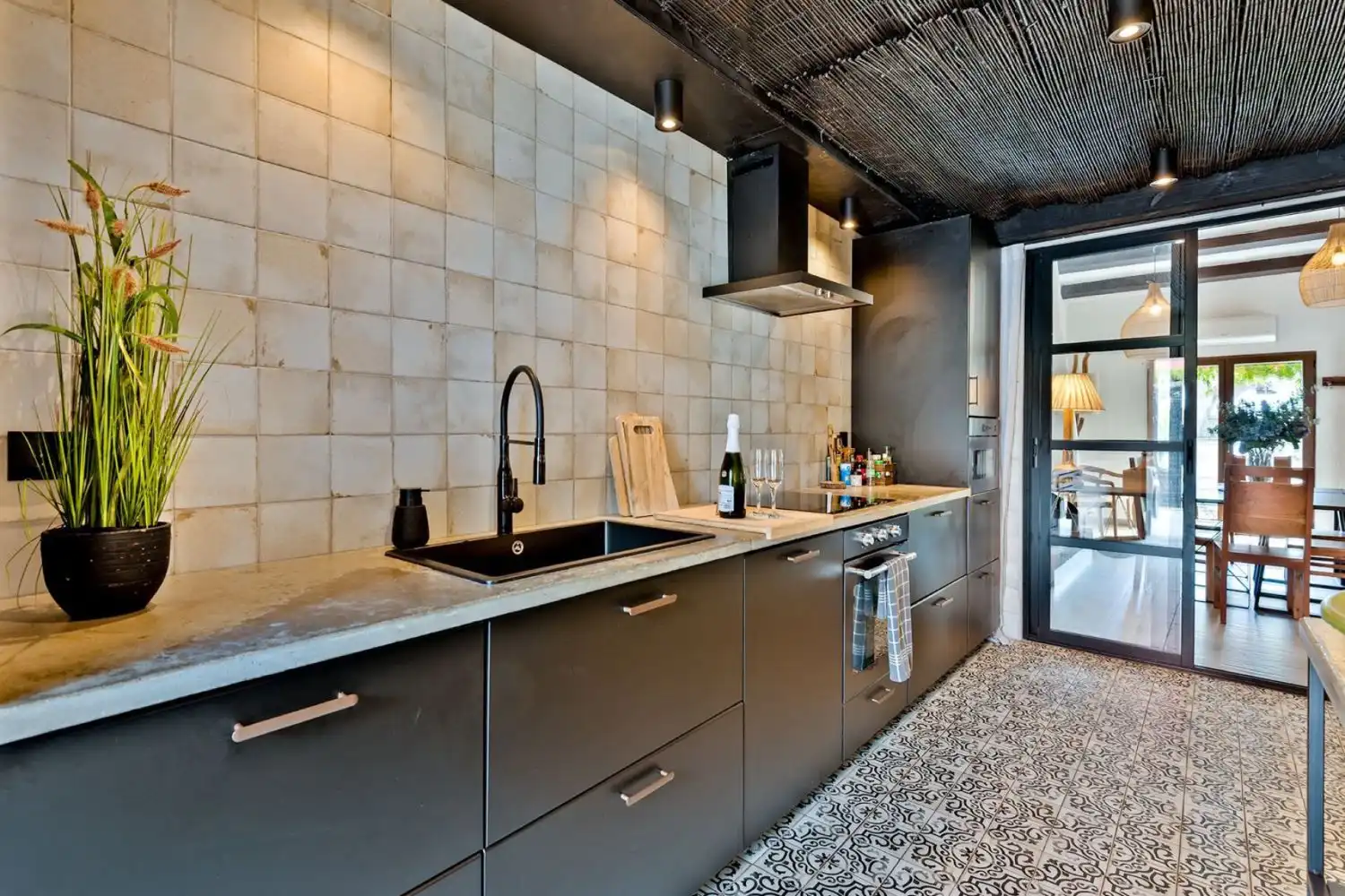 Cocina de Casa adosada en venta en Orihuela con Jardín privado, Terraza y Trastero