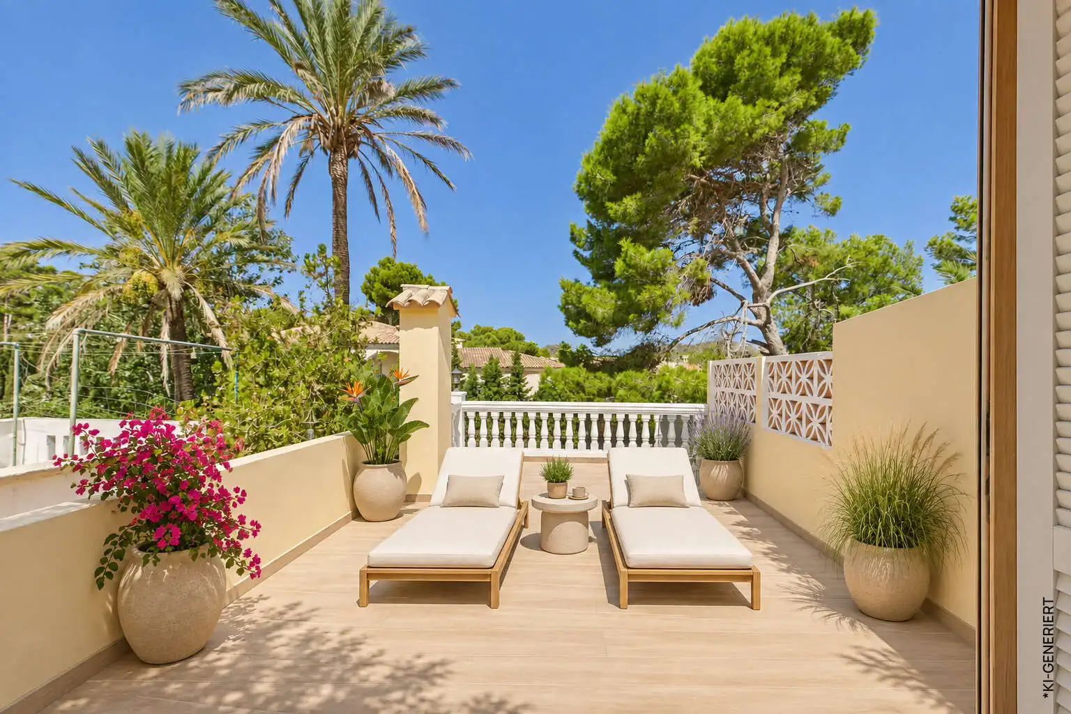 Terrassa de Casa adosada en venda en Cala Ratjada