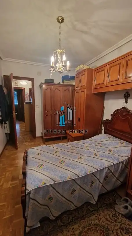 Bedroom of Flat for sale in Villarejo de Órbigo  with Heating, Terrace and Storage room