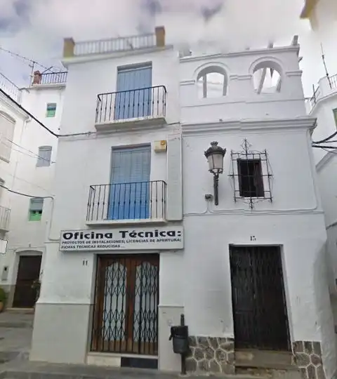 Vista exterior de Casa adosada en venta en Cómpeta con Terraza, Trastero y Balcón