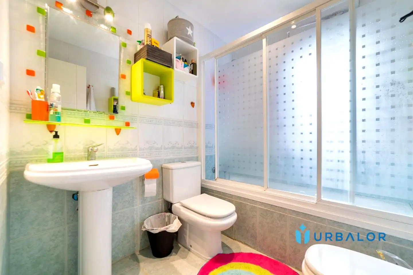 Badezimmer von Haus oder Chalet zum Verkauf in Illescas mit Klimaanlage, Heizung und Privatgarten
