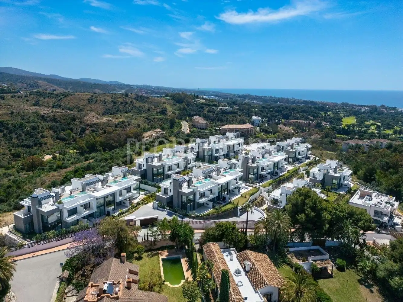 Exterior view of Detached homes for sale in Marbella