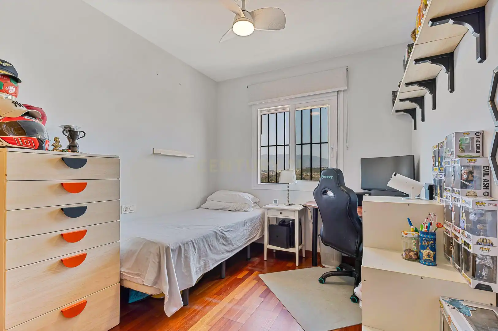 Schlafzimmer von Maisonette zum Verkauf in Mijas mit Klimaanlage, Privatgarten und Abstellraum