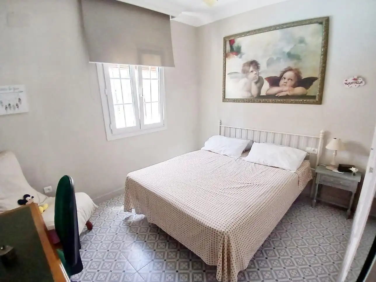 Schlafzimmer von Haus oder Chalet zum Verkauf in Aljaraque mit Heizung, Privatgarten und Schwimmbad