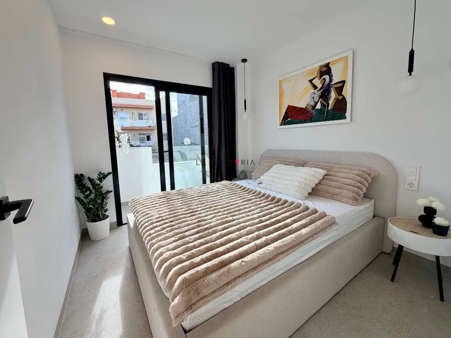 Schlafzimmer von Wohnung zum Verkauf in Granadilla de Abona mit Klimaanlage, Möbliert und Ofen