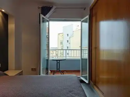 Bedroom of Flat for sale in Dénia  with Air Conditioner, Terrace and Balcony