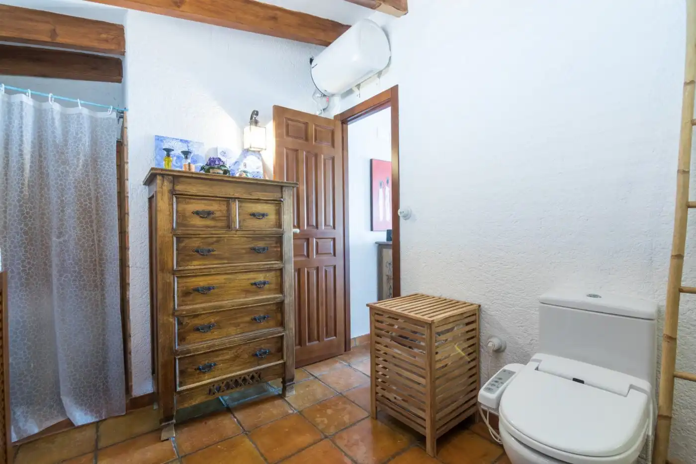 Baño de Casa adosada de alquiler en Alicante / Alacant con Aire acondicionado, Terraza y Amueblado