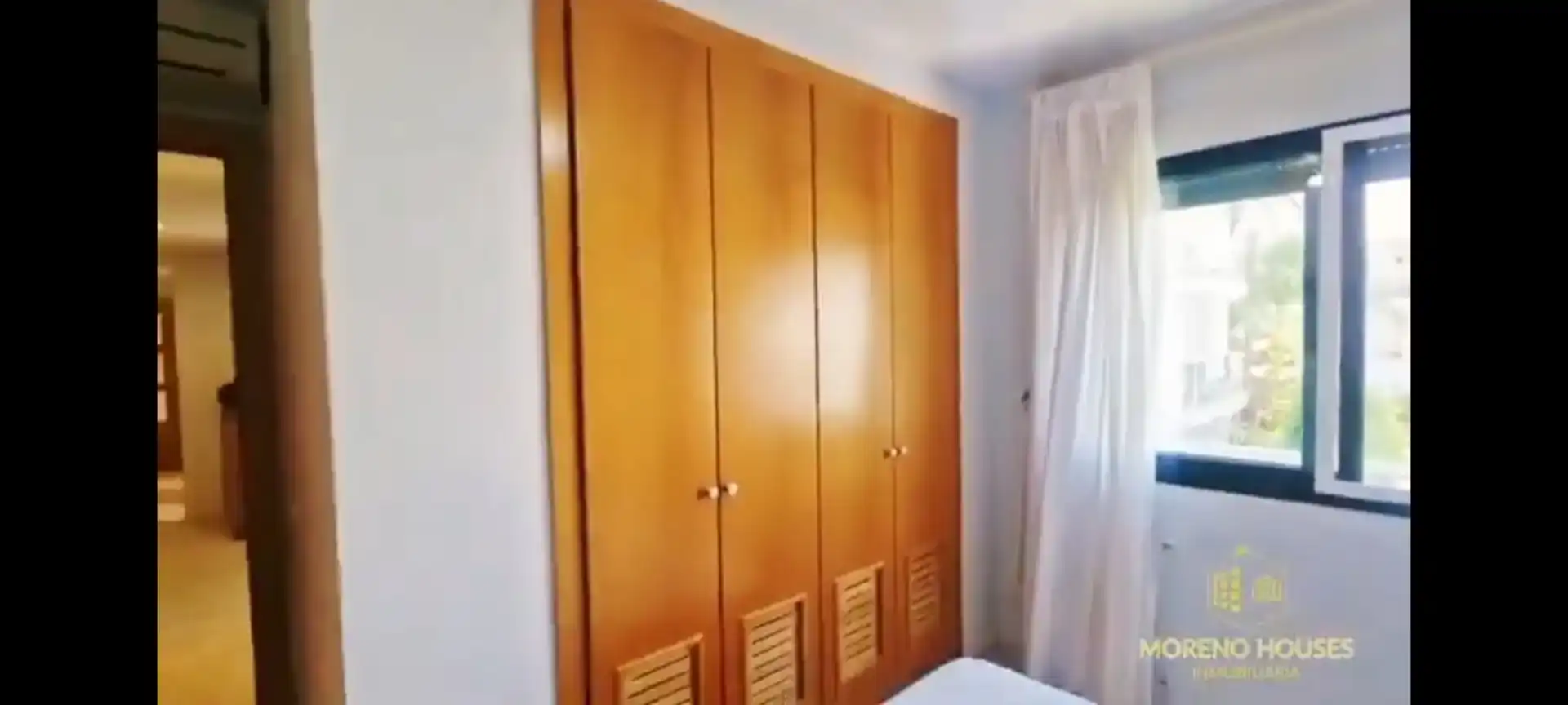 Bedroom of Apartments for rent in Jávea / Xàbia  with Air Conditioner, Swimming Pool and Balcony