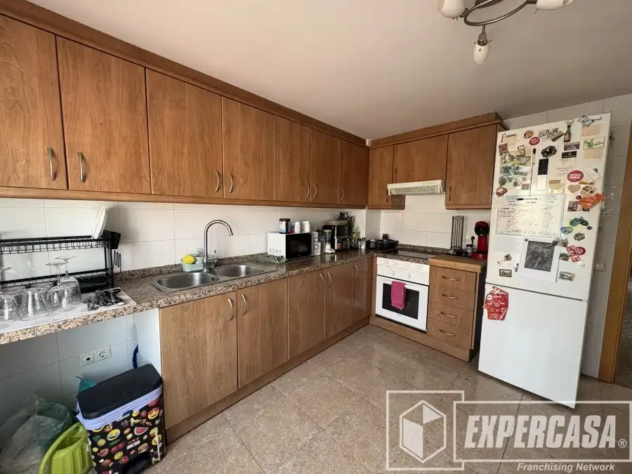 Kitchen of Attic for sale in Castellón de la Plana / Castelló de la Plana  with Air Conditioner, Terrace and Storage room