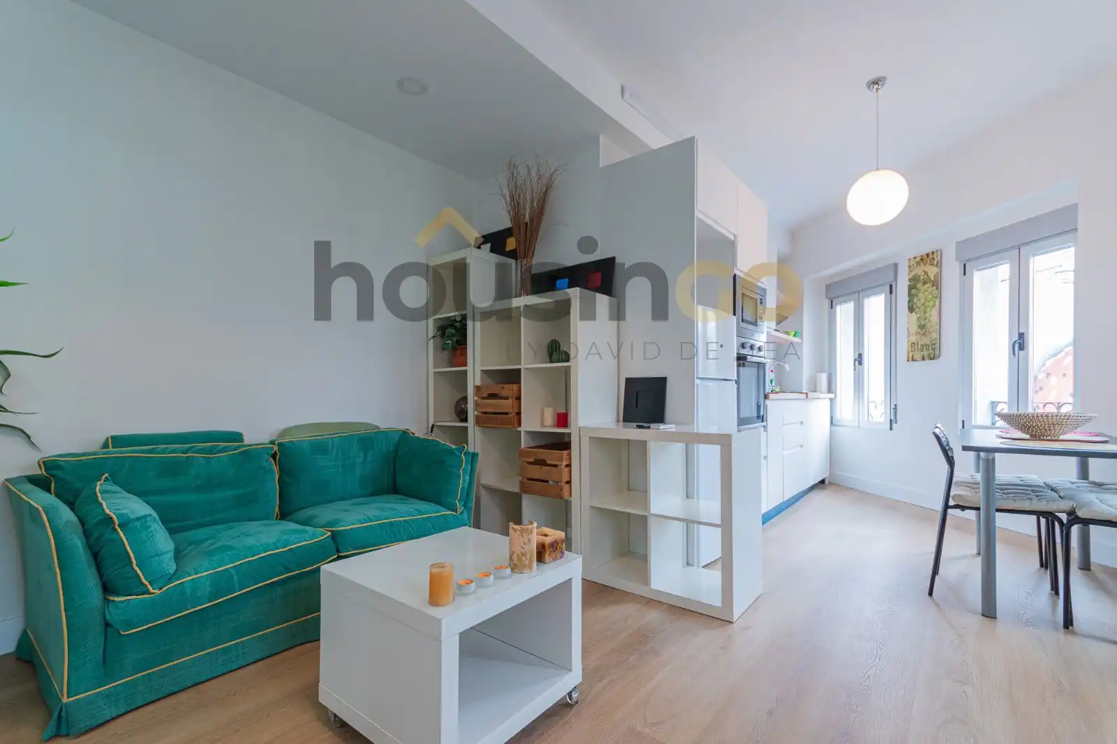 Living room of Flat for rent in Chamberí