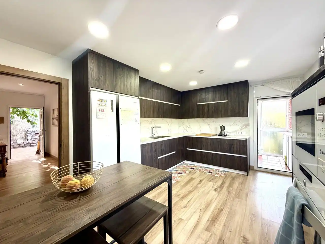 Cocina de Casa o chalet en venta en Argentona con Aire acondicionado, Jardín privado y Terraza