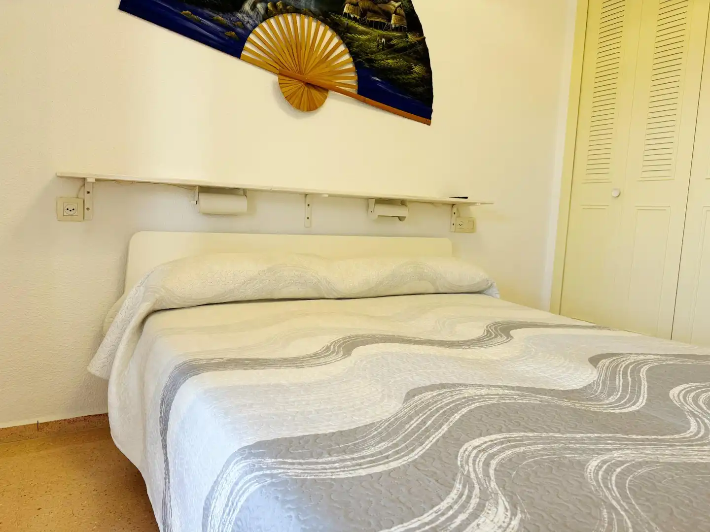 Bedroom of Apartments for rent in El Campello  with Air Conditioner, Private garden and Terrace