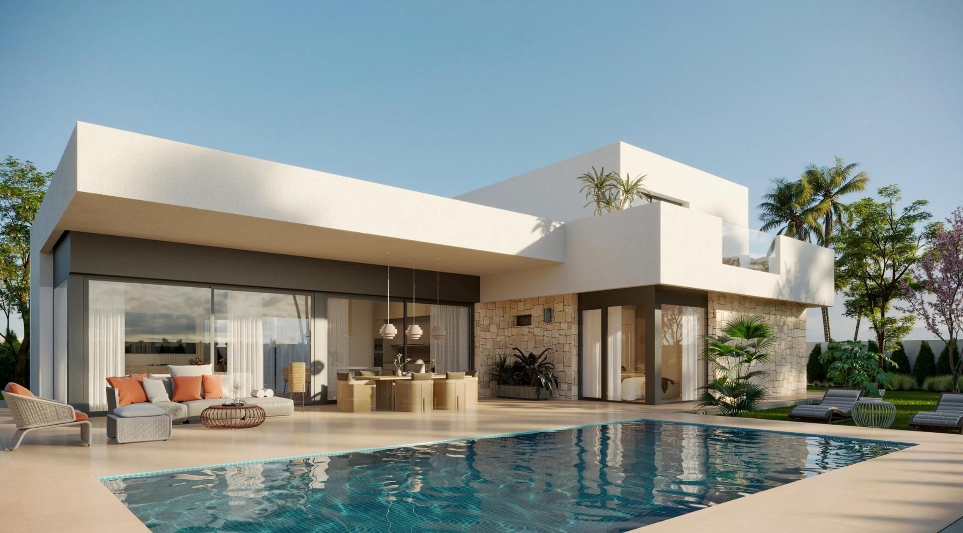 Vista exterior de Casa o chalet en venta en Aspe con Jardín privado, Terraza y Trastero