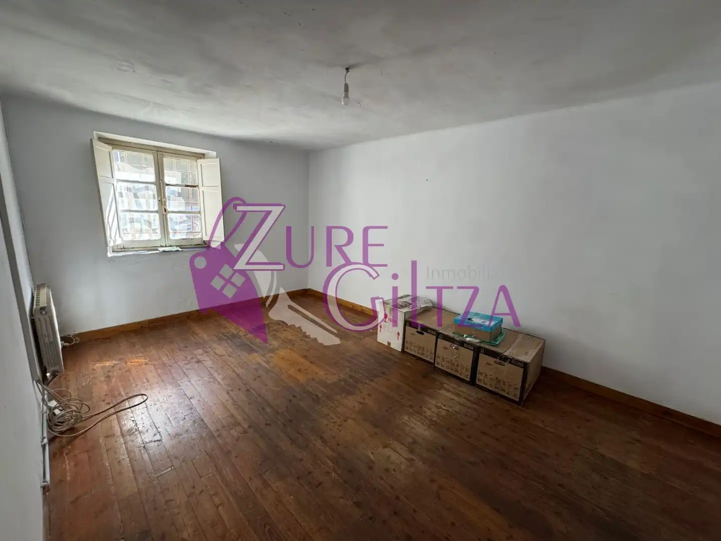 Sala de estar de Finca rústica en venta en Mañaria con Calefacción y Amueblado