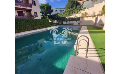 Swimming pool of Flat for sale in Rincón de la Victoria  with Private garden, Terrace and Swimming Pool