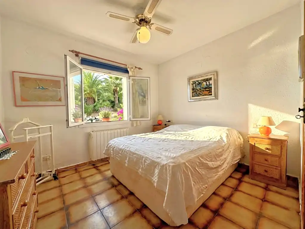 Habitación de Casa o chalet en venta en Moraira con Aire acondicionado, Calefacción y Jardín privado