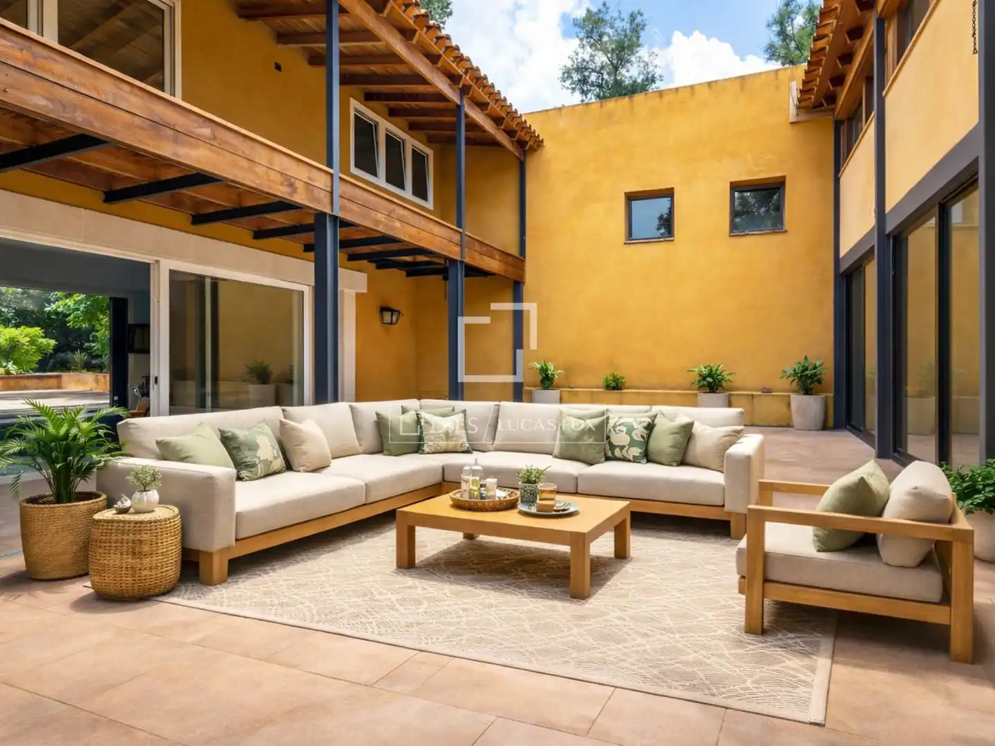 Terrace of Houses for sale in Esplugues de Llobregat  with Air Conditioner, Heating and Private garden