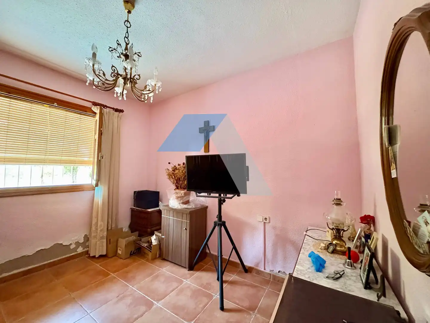 Sala d'estar de Casa o xalet en venda en Mutxamel amb Jardí privat