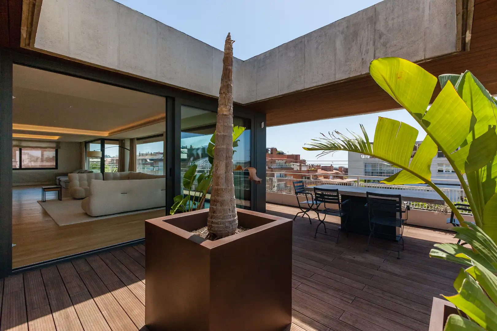Terrassa de Àtic de lloguer en Barcelona amb Aire condicionat, Calefacció i Parquet